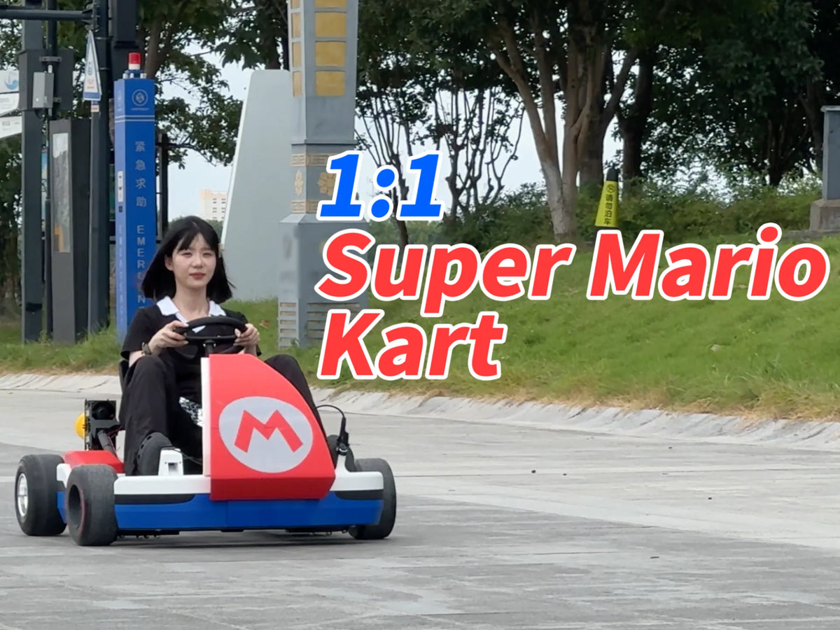 Kart de Mario Kart imprimable en 3D et pilotable - Geek Print
