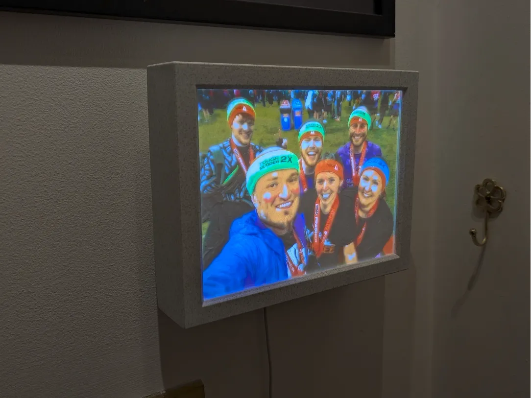 Cadres lithophane compatibles Magsafe + support mural - Lumière Print