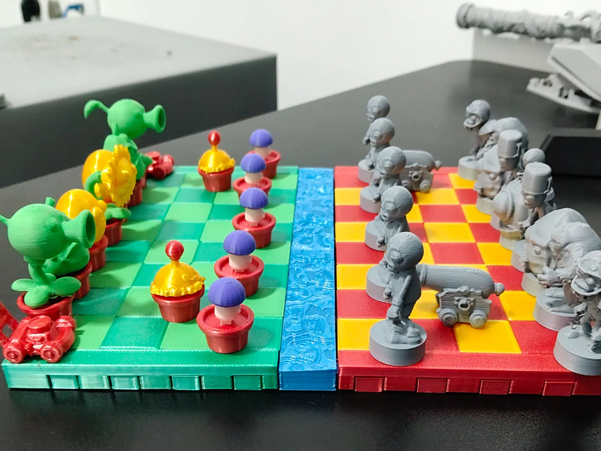 Plants vs Zombies Chess - Jeux Print