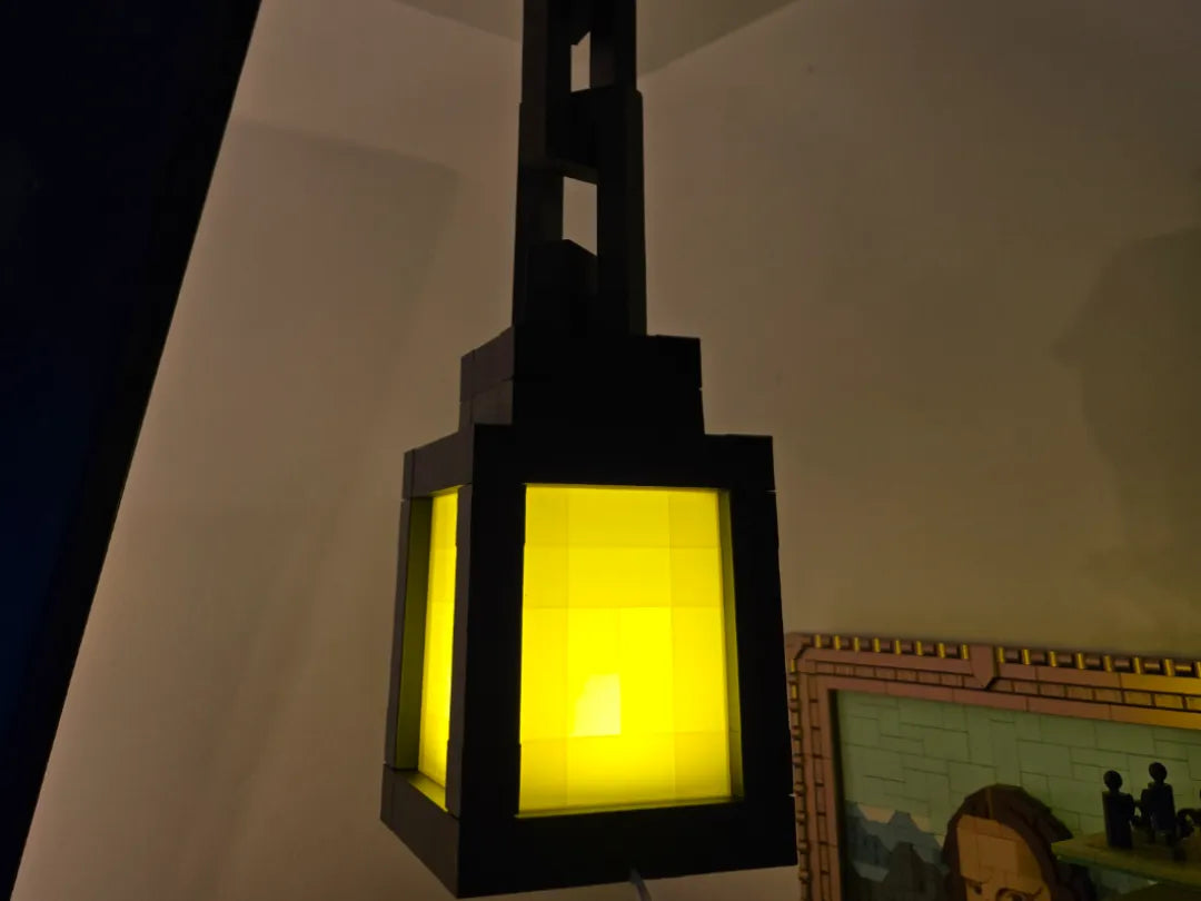Lanterne Minecraft suspendue - Outdoor Print