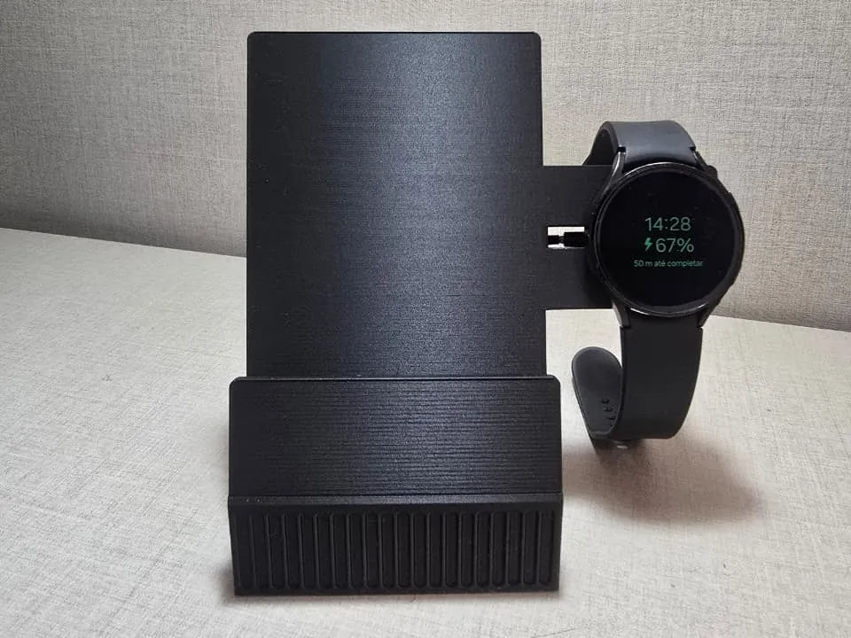 Station de recharge pour S24 Ultra et Galaxy Watch 4 - Tech Print
