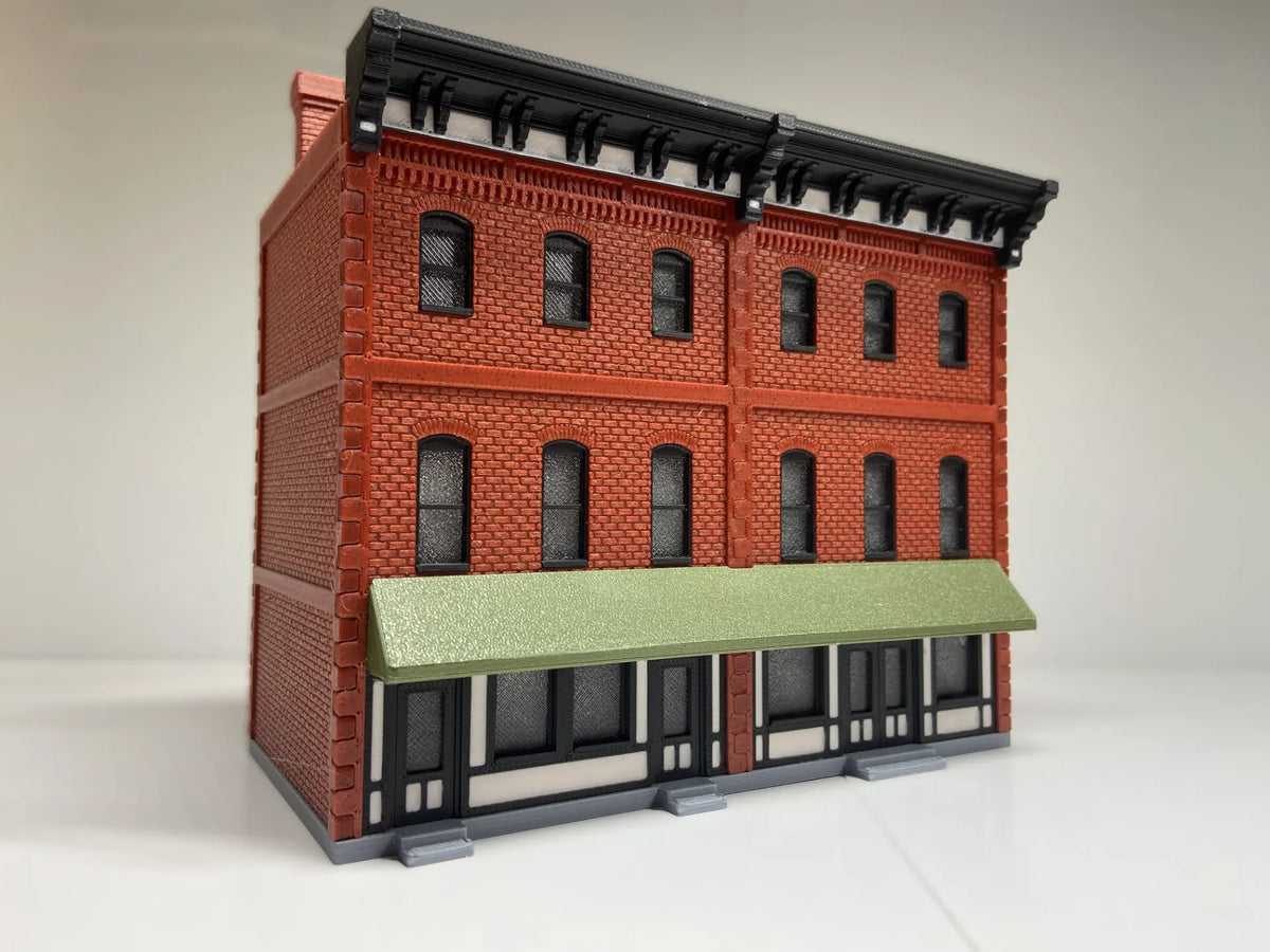 Bâtiment Émeraude, Échelle HO - Maquette Print