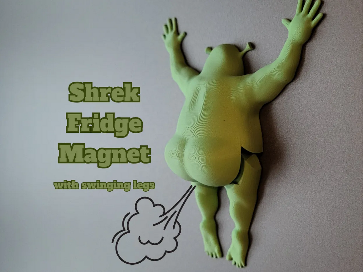 Aimant de Réfrigérateur Shrek - Cuisine Print