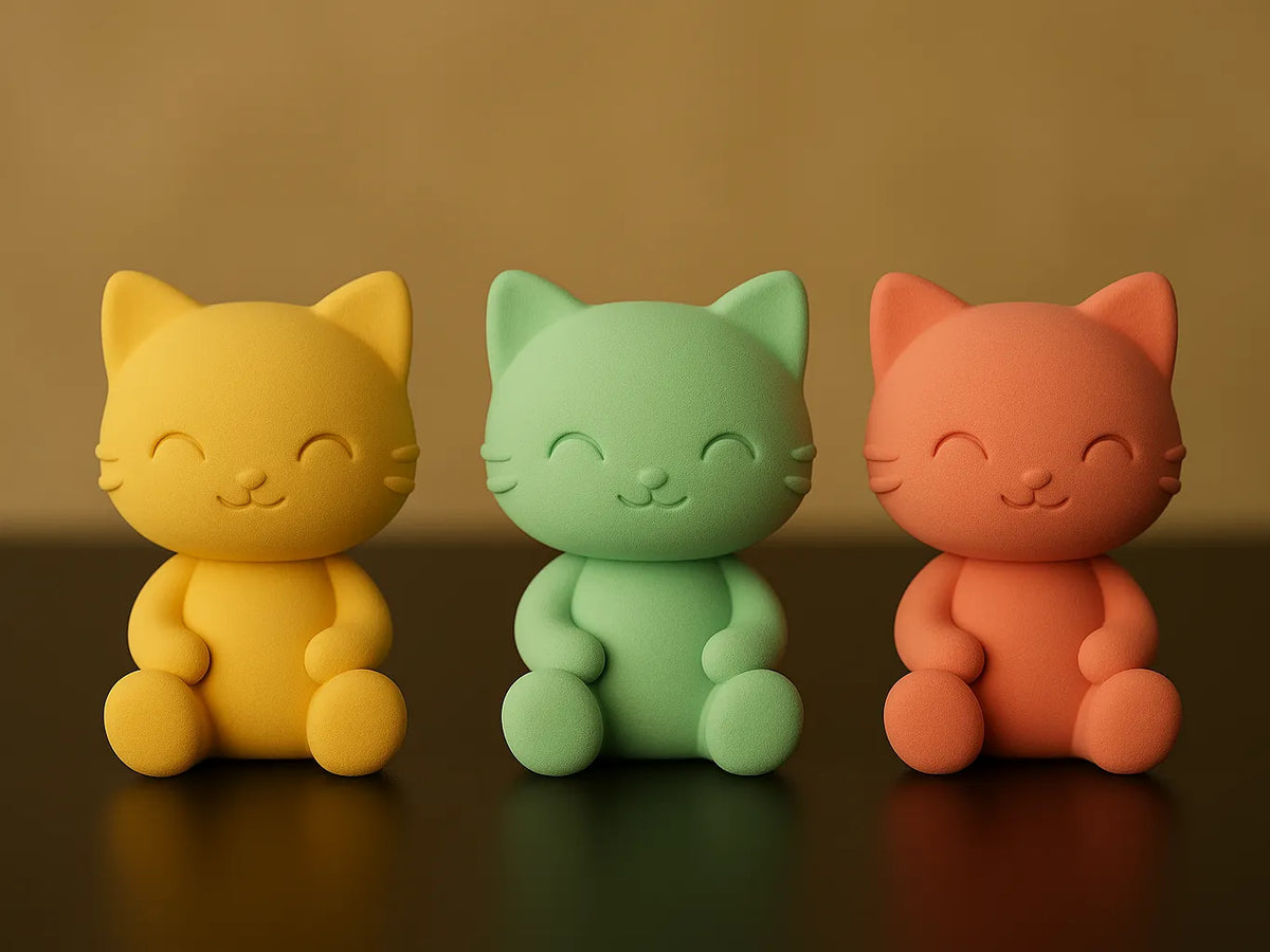 Mini Chaton – Figurine de Chat Mignonne - Figurine Print