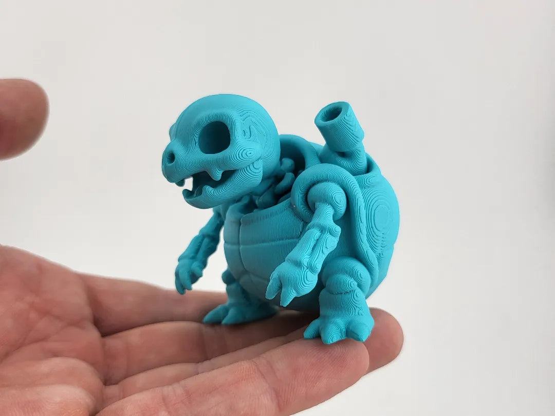 Blastoise Squelette Modèle d'impression 3D pokemon kawaii - Science Print