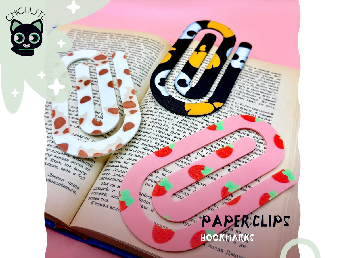 Clips marque-pages - Music Print