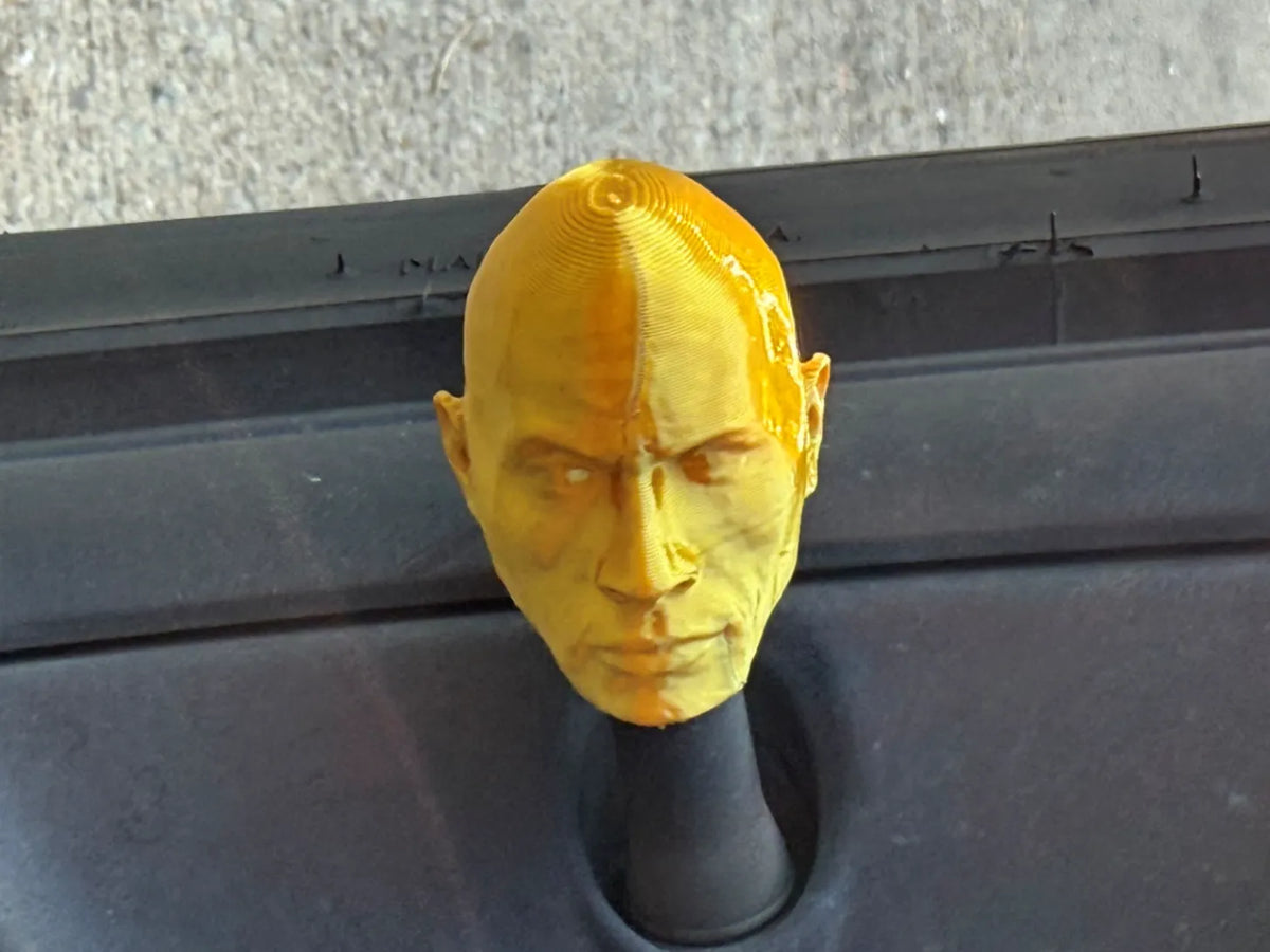 The Rock sur votre roue : Édition du bouchon de valve Schrader - Auto Print
