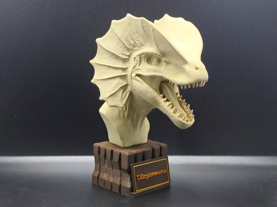 Buste de Dilophosaurus Jurassic World Jurassic Park - Geek Print