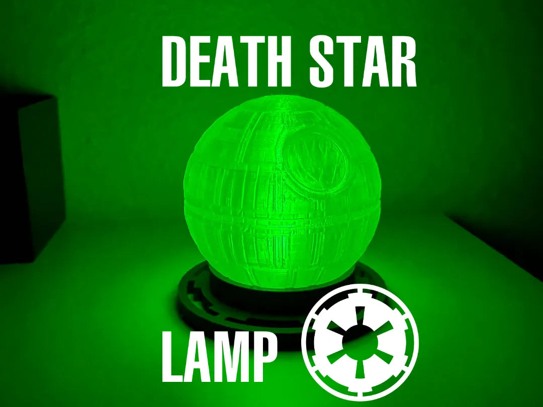 Lampe LED Étoile de la Mort - Lumière Print