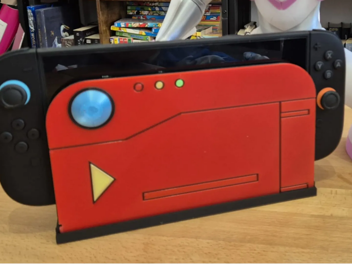Station d'accueil Switch 2, design Pokedex - Tech Print