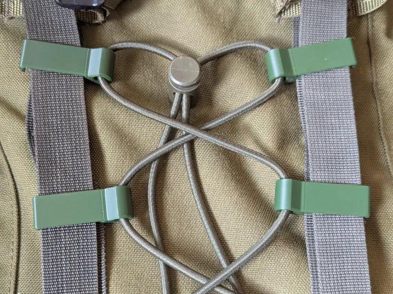 Clip Molle pour bretelles de sac à dos trou de 6 mm - Outdoor Print