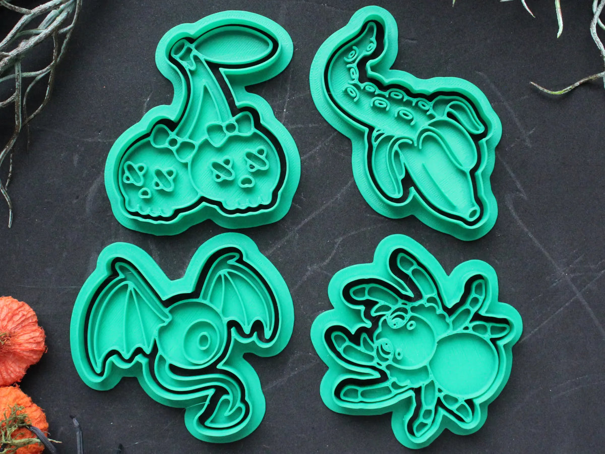 Set de 4 emporte-pièces d'Halloween - Cuisine Print