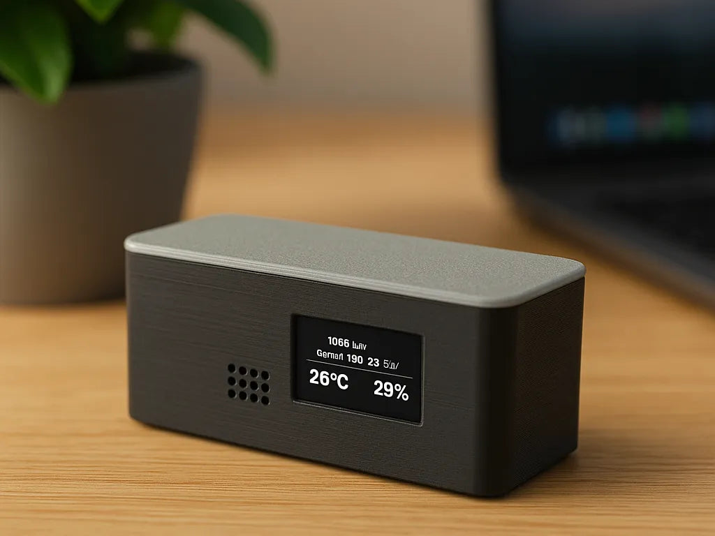 Capteur de Qualité de l'Air - ESPHome & Boîtier OLED Imprimé en 3D - Tech Print