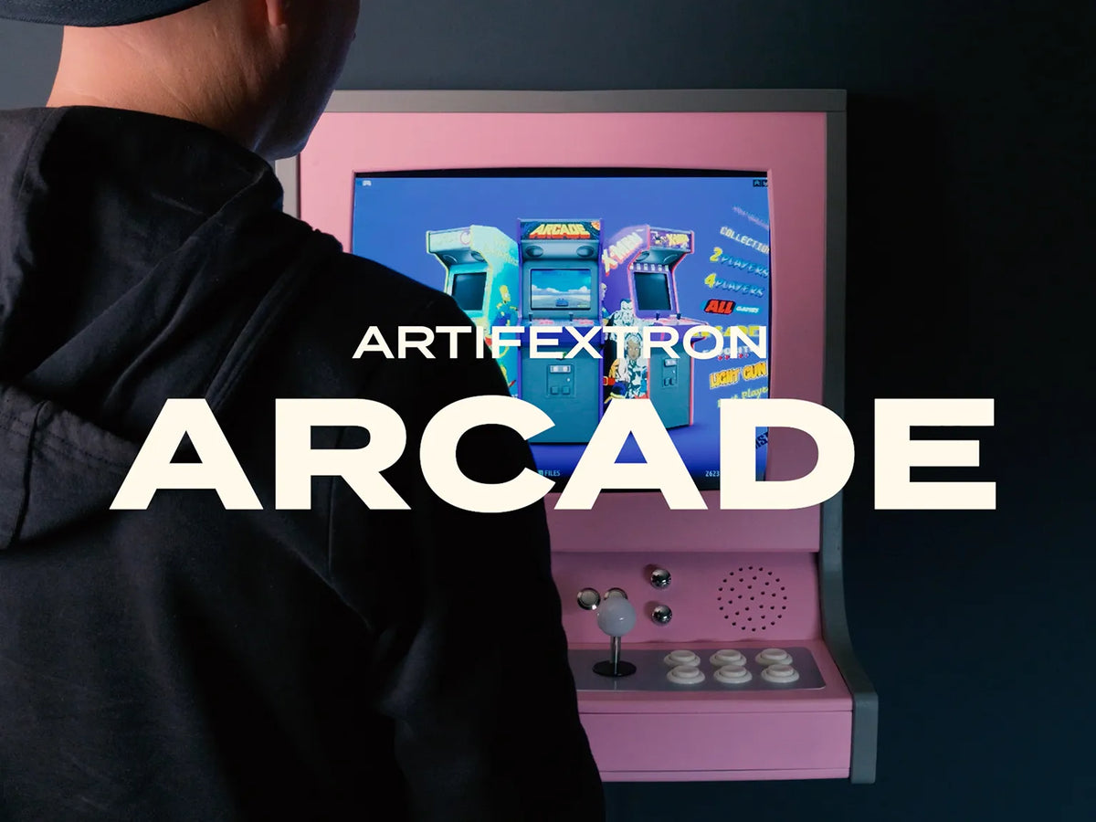 Meuble d'arcade mural (ARCtron-R Mk2) - Geek Print
