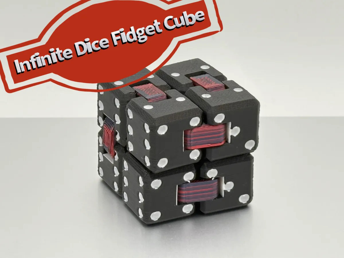 Cube Fidget Dés Infini - Jeux Print