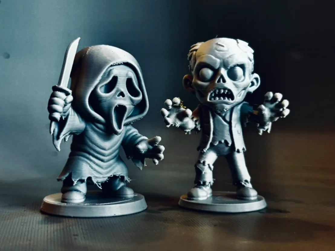 Jeu d'échecs Mini Monstres - Édition horreur Chibi - Jeux Print