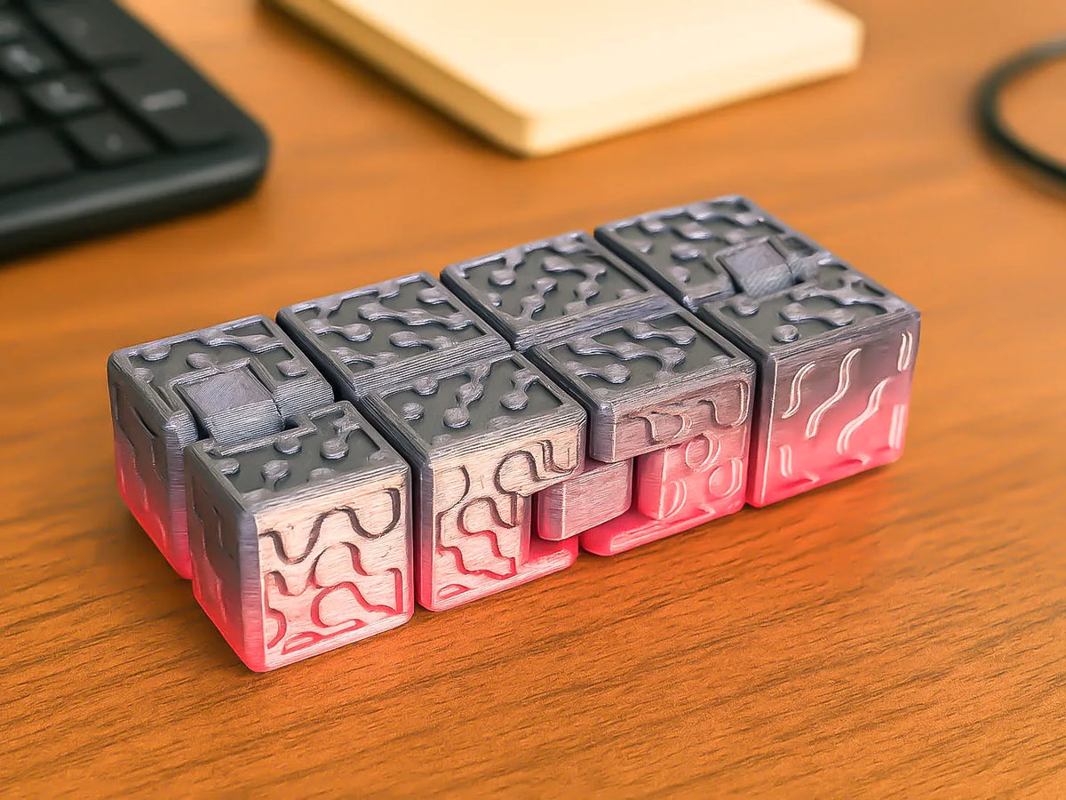 BioCell Infinity Cube Fidget (imprimable en place) - Jeux Print