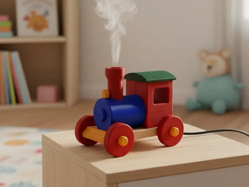 LocoMist - L'humidificateur de train - Maquette Print