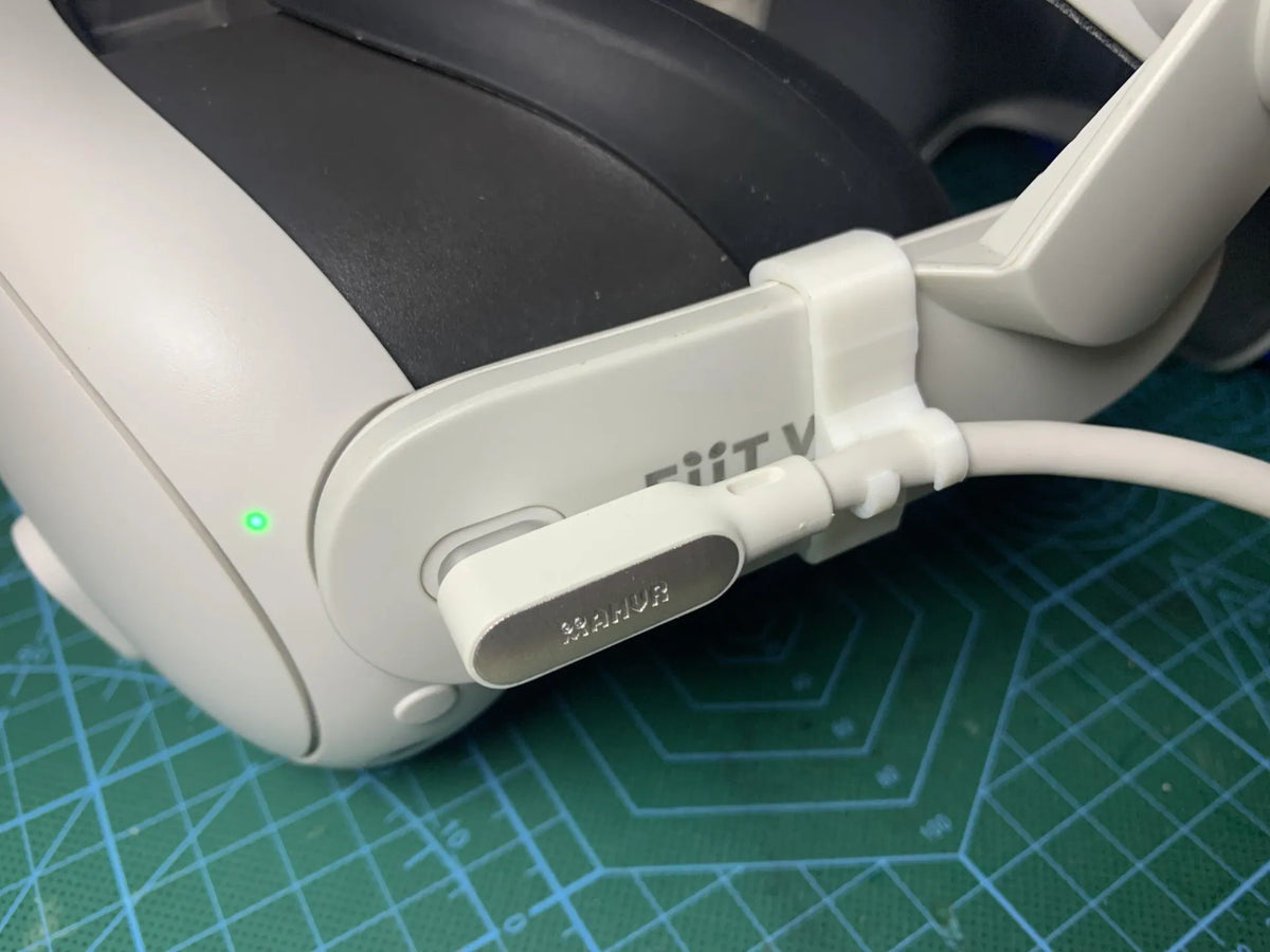 AMVR Meta Quest 3 Pince de fixation pour câble de données - Tech Print