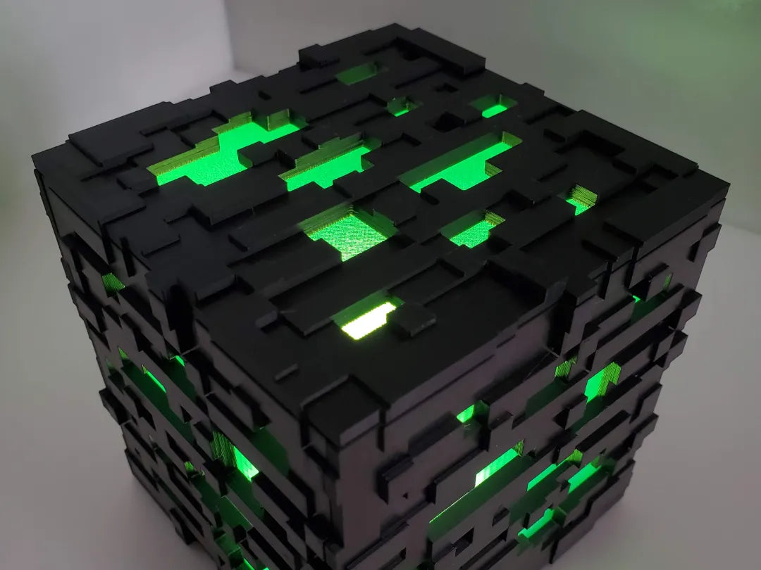 Lampe Minecraft - Maison Print