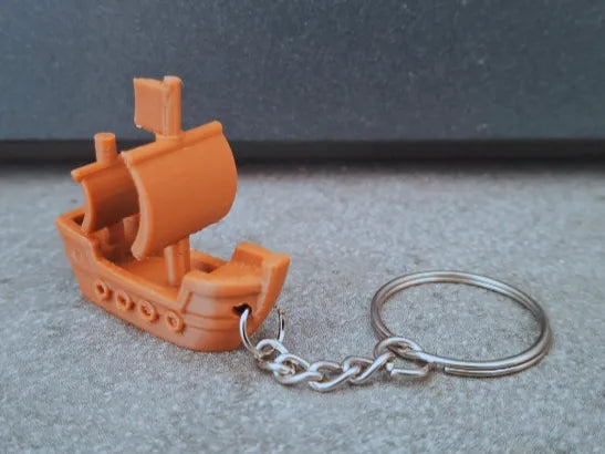 Mini porte-clés bateau pirate - Maquette Print