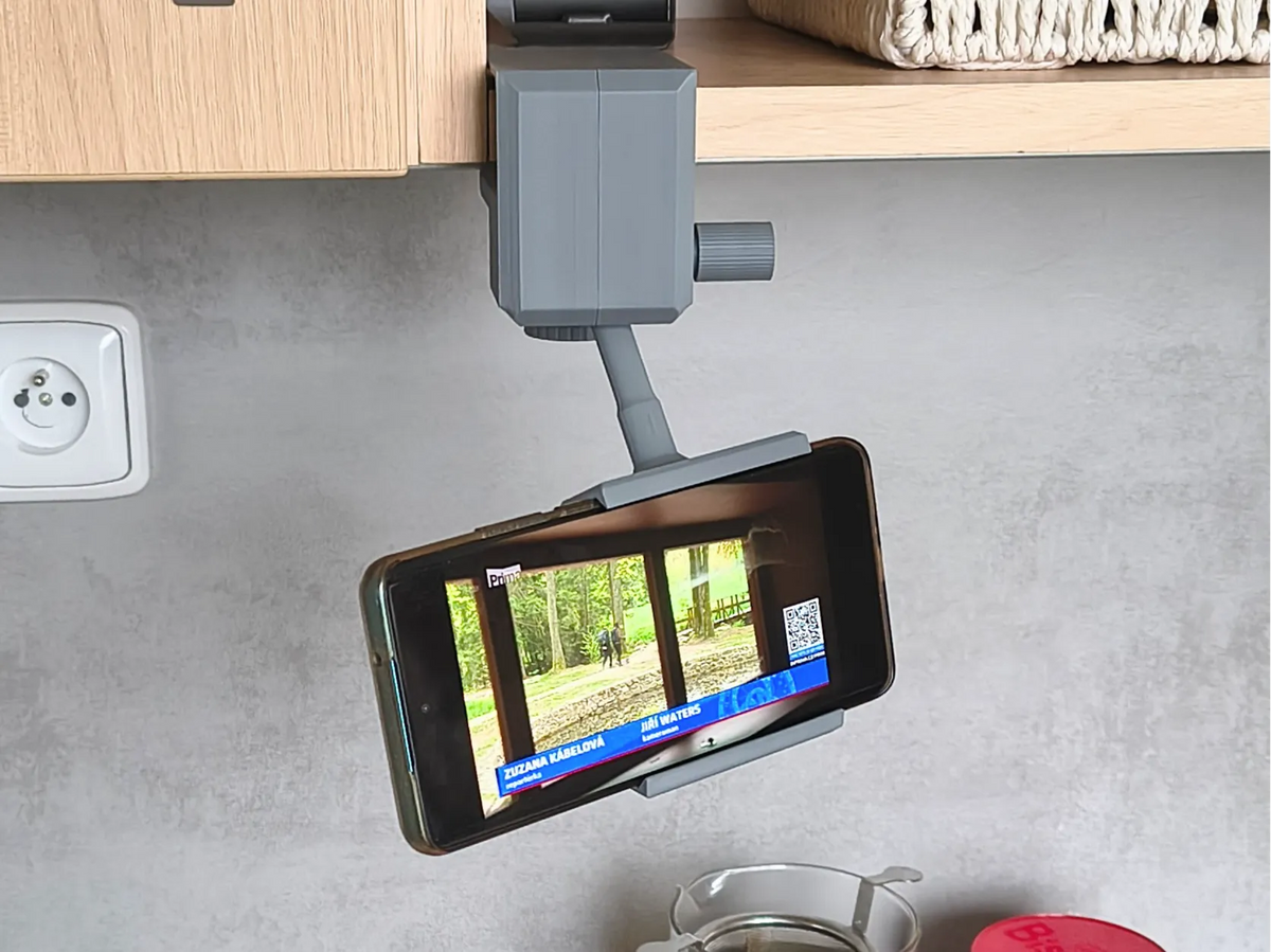 Support mobile pliable pour meuble à rotule 360° - Mécanique Print