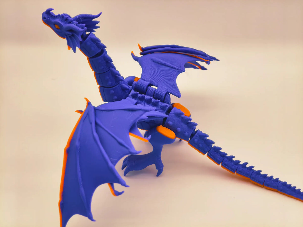 Dragon de Pluie, supports minimaux, wings of fire, imprimable en MINI - Cosplay Print