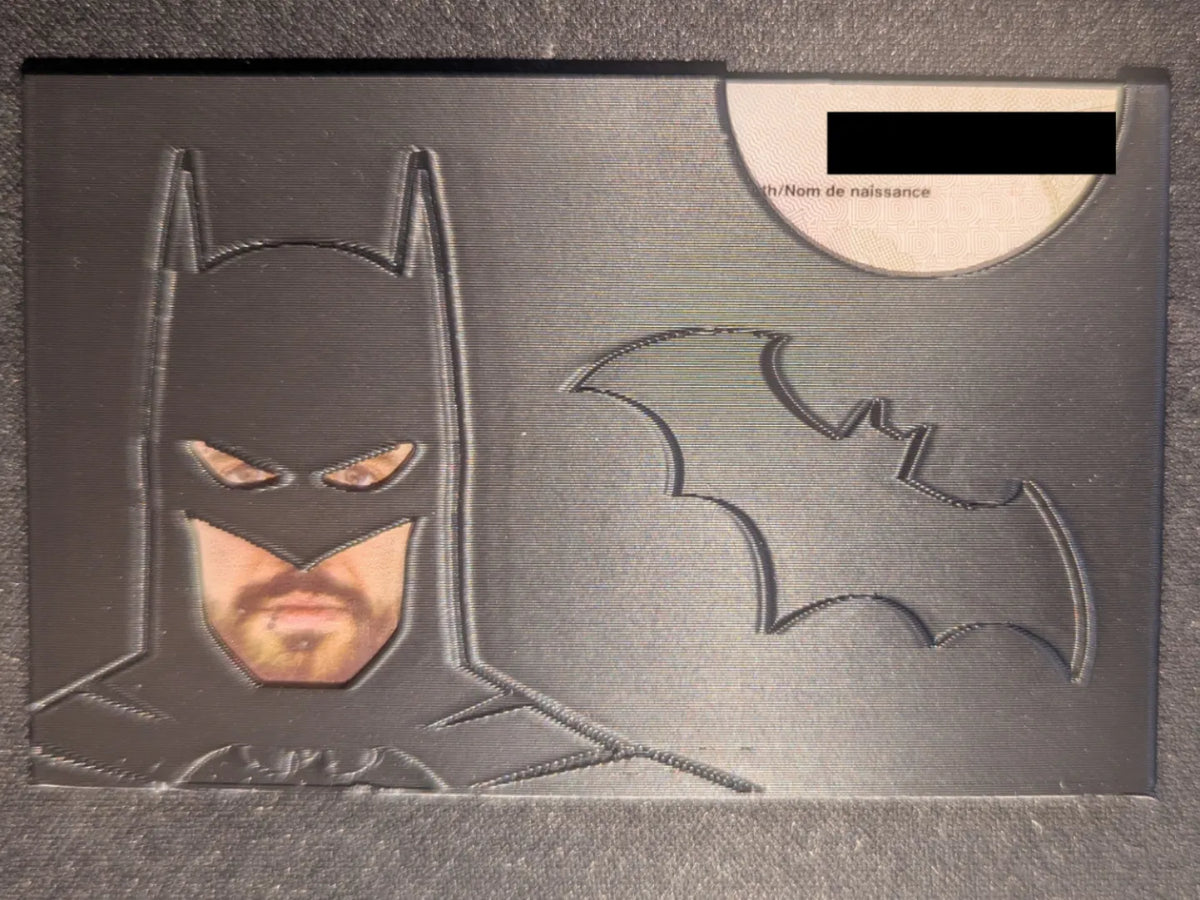 Porte-badge Batman - Version allemande - Geek Print