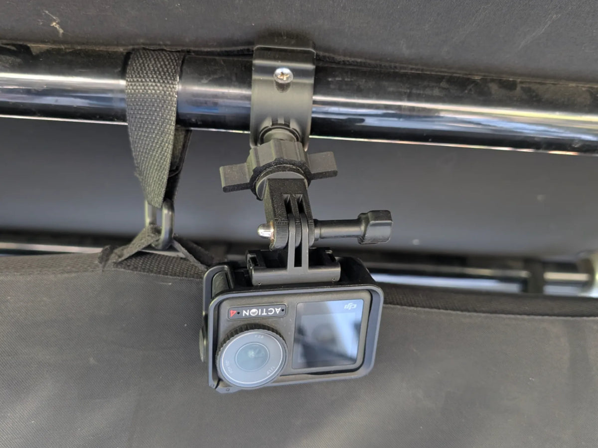 Support rotule pour caméra embarquée, pour guidon ou bateau - Vélo Print