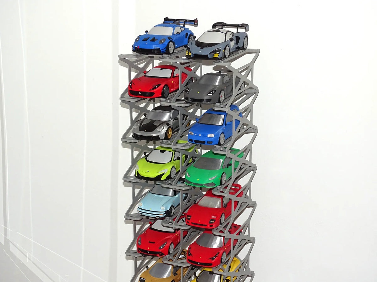 Diorama de garage de voiture entièrement modulaire - Auto Print