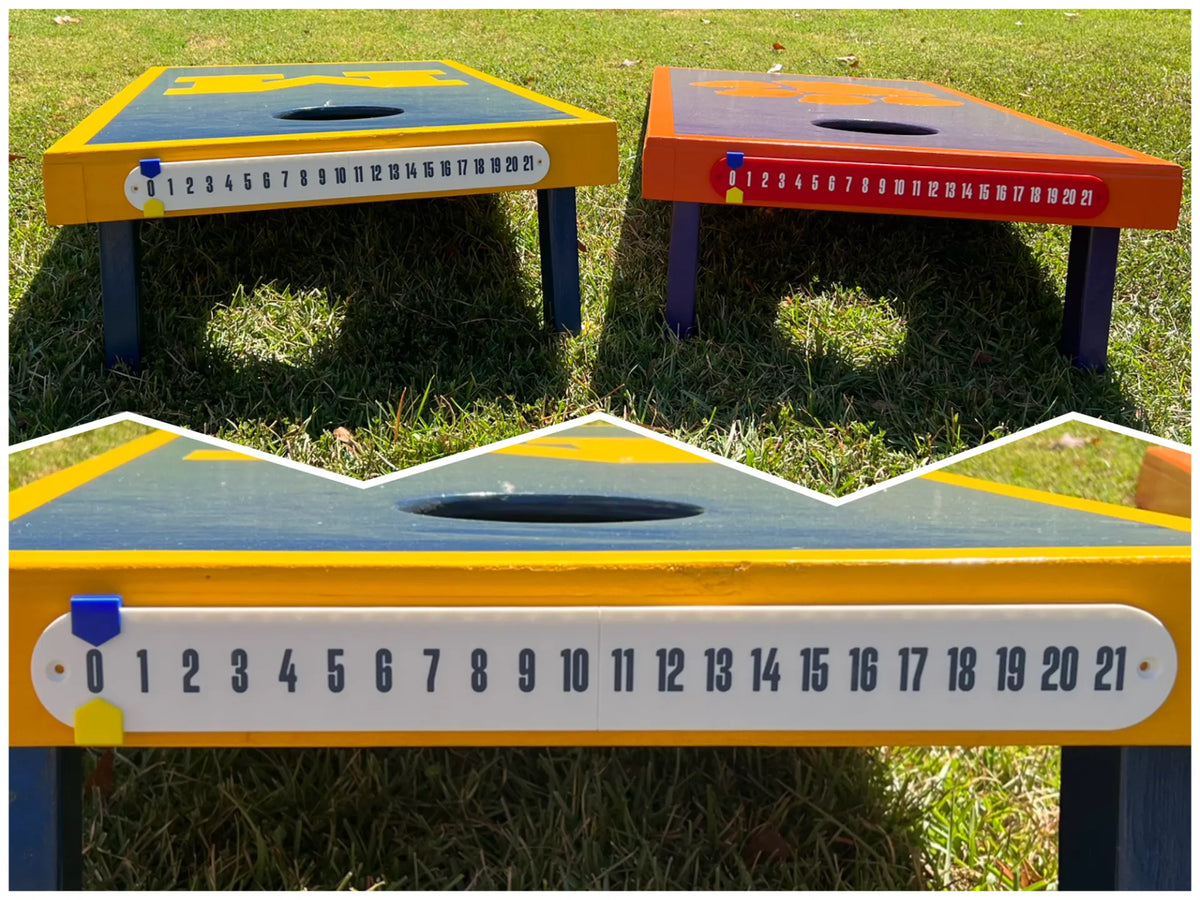 Compteur de points coulissant pour Cornhole (alias Poches) - Outdoor Print
