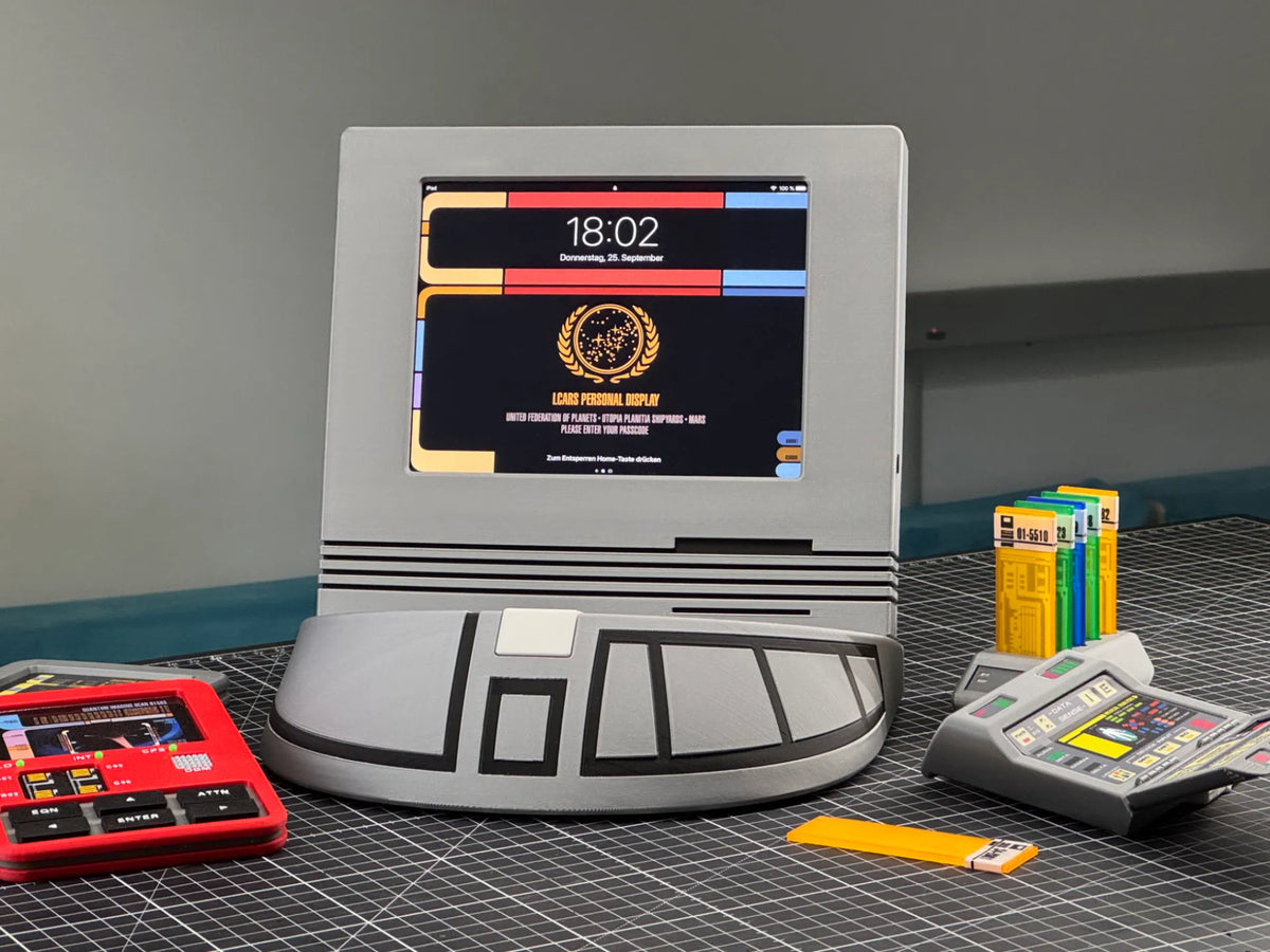 Terminal informatique Star Trek TNG pour iPad mini 1-5 - Geek Print