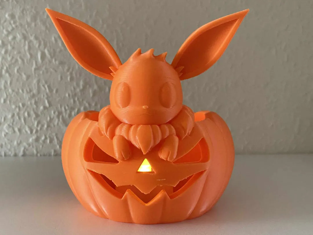 Photophore citrouille d'Halloween Évoli - Lumière Print