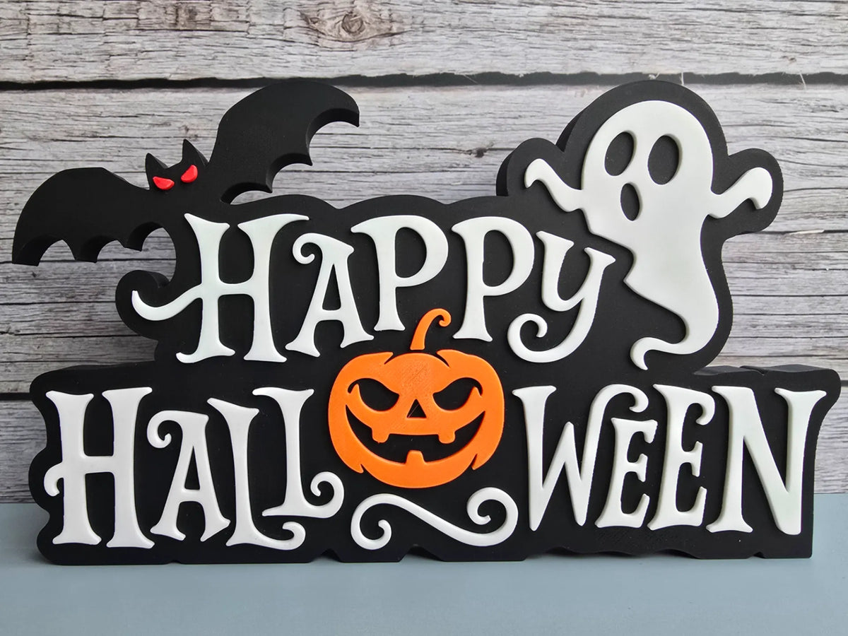 Joyeux Halloween Sign - Fêtes Print