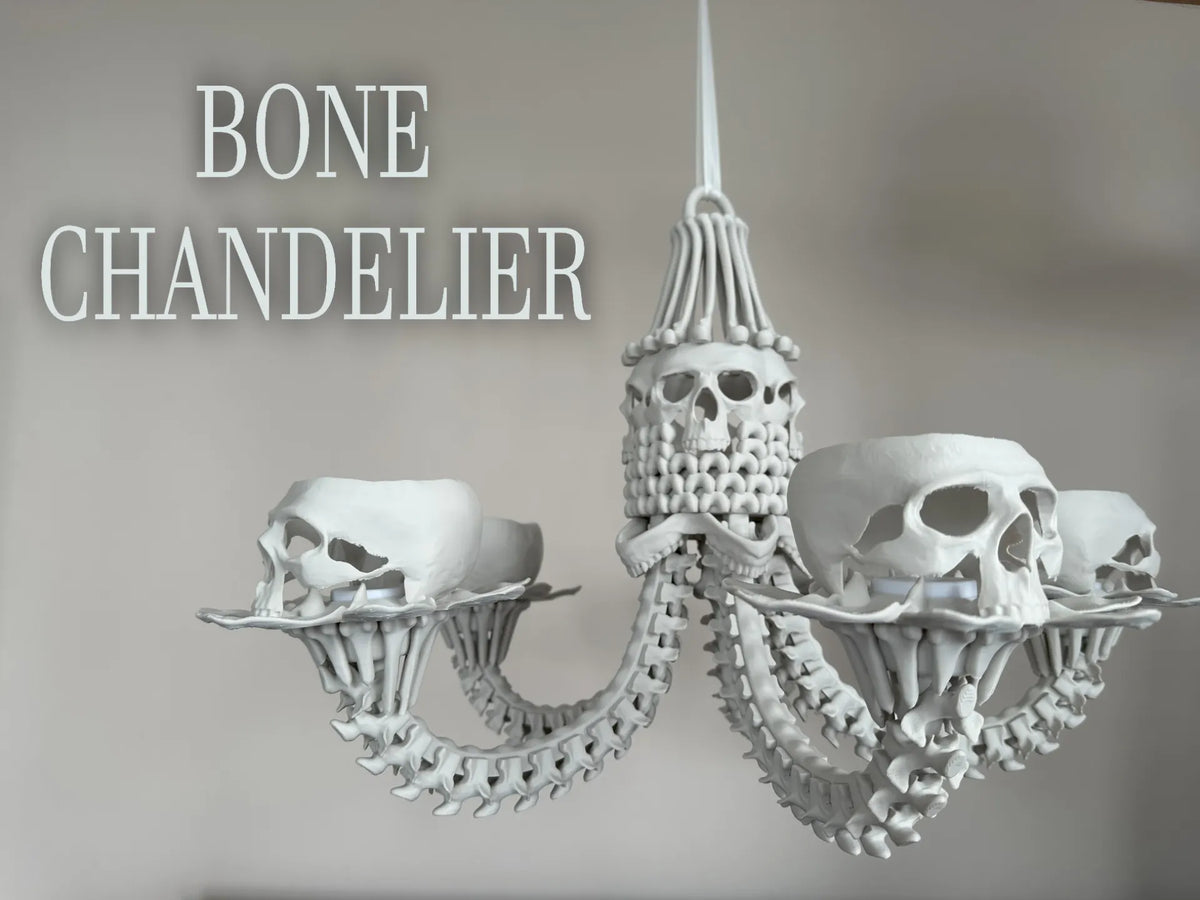 Lustre en os - Lumière Print