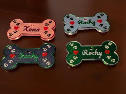 Plaque d'identité pour chien – modèle 2 - Pet Print