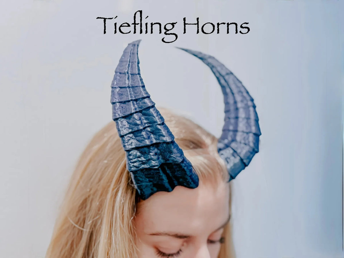 Cornes de costume de Tiefling - Cosplay Print