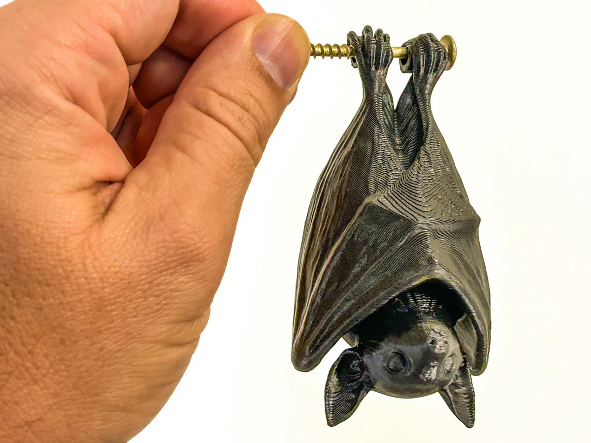 Modèle de chauve-souris réaliste à suspendre - Fêtes Print