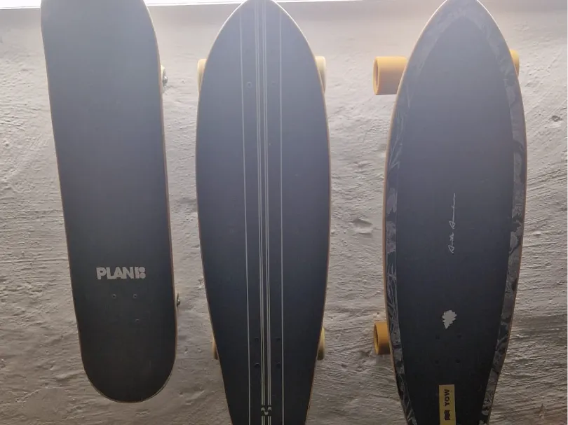 Support mural pour skateboard – modèle 6 - Vélo Print