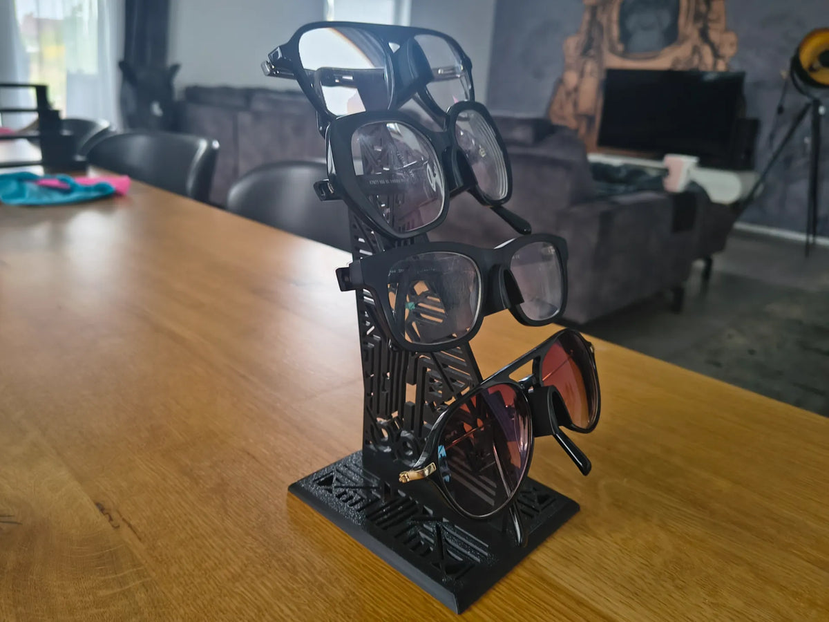Présentoir à lunettes Art Déco – 4 paires - Bijoux Print
