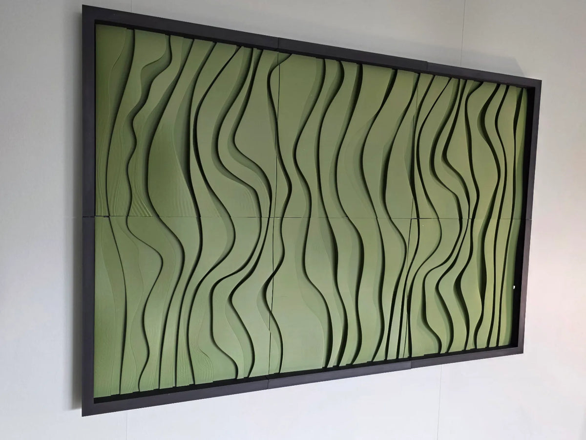 Flowform Art Mural / Panneaux muraux - Art Print