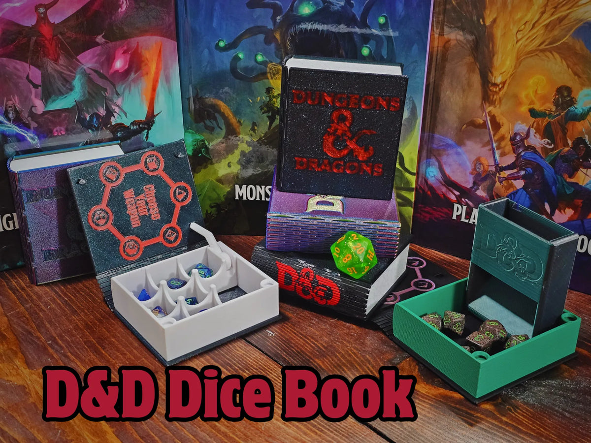 Livre à dés pour Dungeons and Dragons - Jeux Print