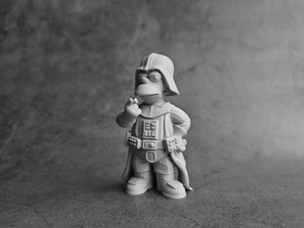 Simpson - Déguisement Dark Vador 3 Figurine Star Wars - Figurine Print