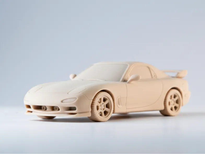 Modèle de voiture 3D Mazda RX7 - Auto Print