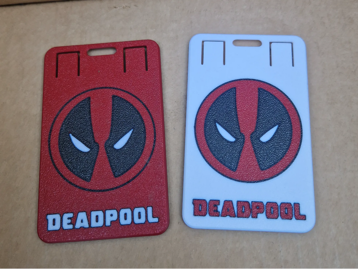 Porte-badge Deadpool - Titre de transport - Carte bancaire - NFC Print
