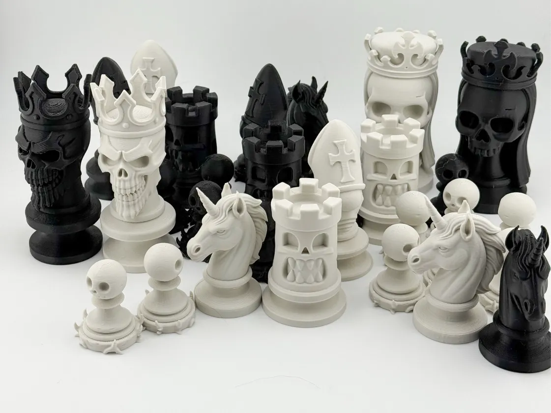 Jeu d'échecs OG du Cimetière des Licornes - Jeux Print