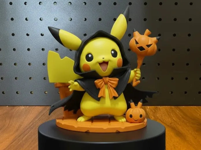 Statue de Halloween Pokémon Pikachu – Farce ou friandise - Art Print