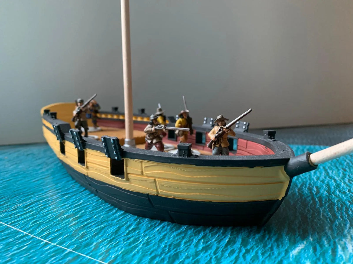 Le Sloop (navire pirate) - Maquette Print