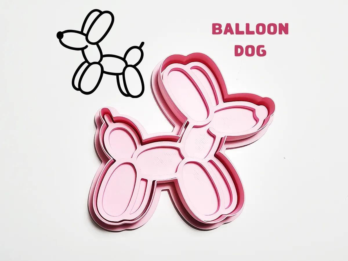 Emporte-pièce / Tampon Chien Ballon - Cuisine Print