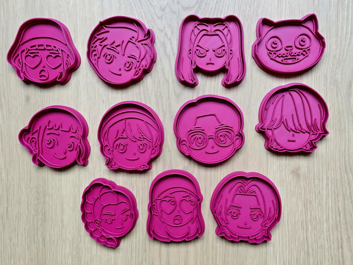 Emporte-pièce Kpop Chasseur de Démons Kit de Création Playdoh - Cuisine Print